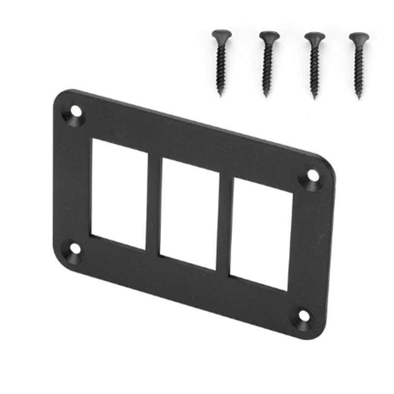 Road Aluminum Rocker Switch Panel Housing Bracket for Narva Type Boats Automotive Switch Parts, Spec