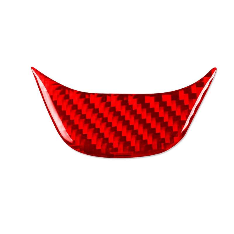 For Chevrolet Malibu 2016-2024 Left-hand Drive Steering Wheel Sticker(Red)
