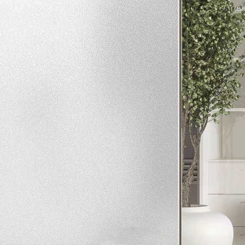 Electrostatic Frosted Anti-Peep Glass Thermal Insulation Window Film, Length: 40cm Wide/Meter(Glue-f