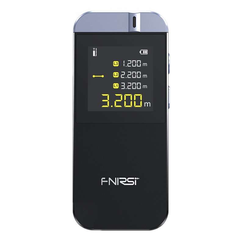 FNIRSI Laser Range Finder Infrared Measuring Ruler(Gray)