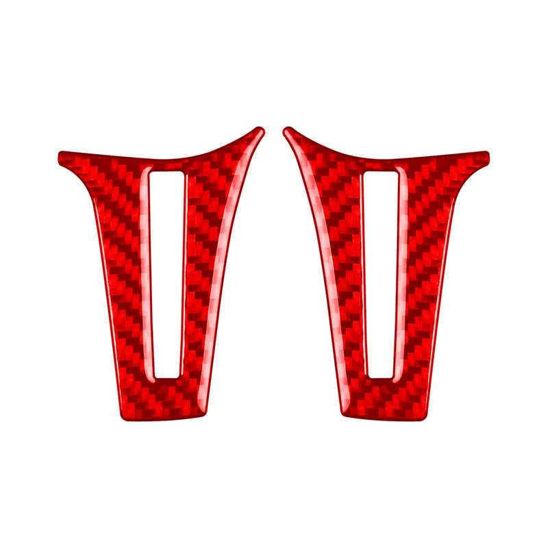 For Mercedes-Benz G-Class W463 2pcs /Set Steering Wheel Sticker(Red)