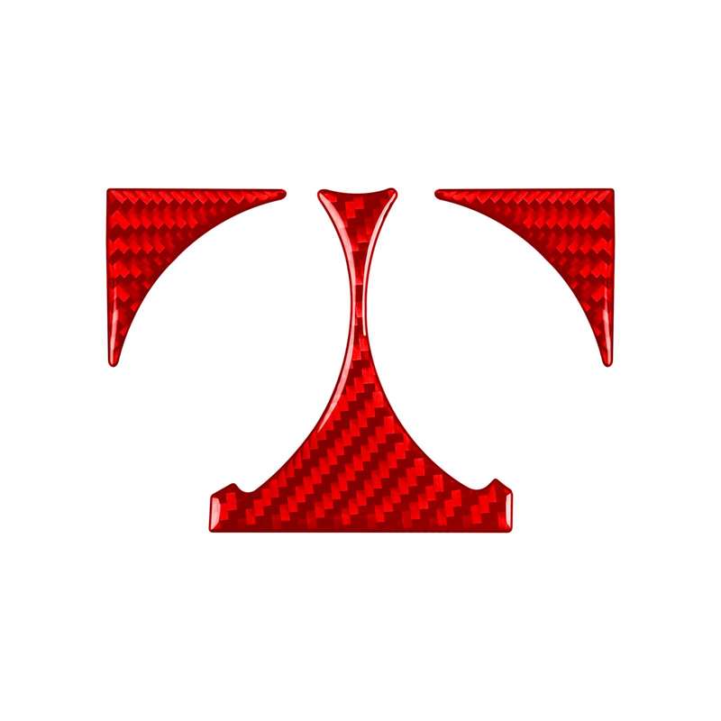 For Mercedes-Benz G-Class W463 3pcs /Set Rear Drain Cup Holder Sticker(Red)