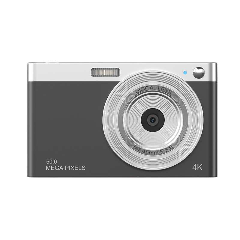 50 MP HD Camera 4K Video Retro Vlog Self-Shooting Camera(White)