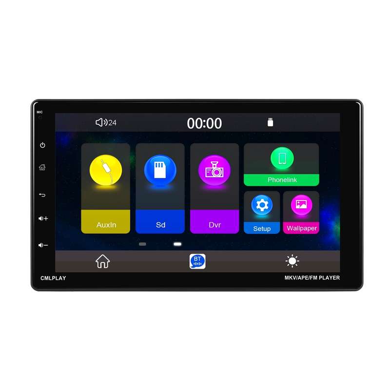 9 Inch Disassembly Screen MP5 Player Android Wireless CarPlay Reversing Image Integrated Machine(Sta