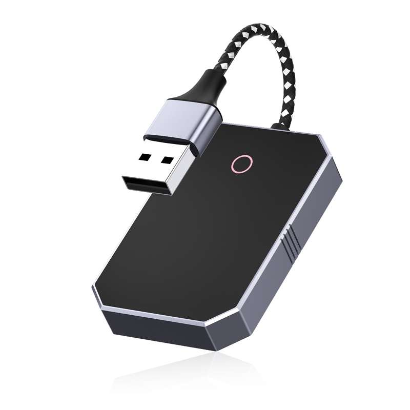 2 in 1 Car Carplay Box Wired to Wireless Bluetooth Adapter