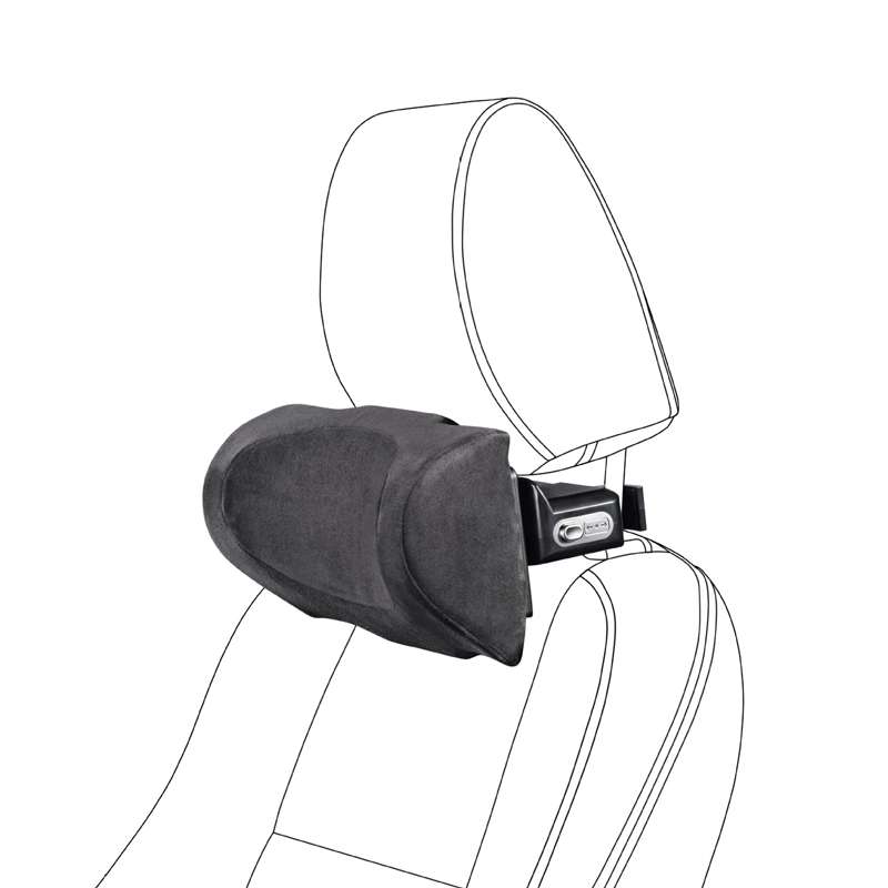 Vehicle Sleeping Pillow Passenger Rear Headrest Neck Protection Seat Side Rest Occupancy Pillow(Blac