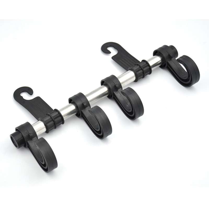 30cm Stainless Steel Extended Car Seat Back Hook Car Clothes Hanger(DM-045)