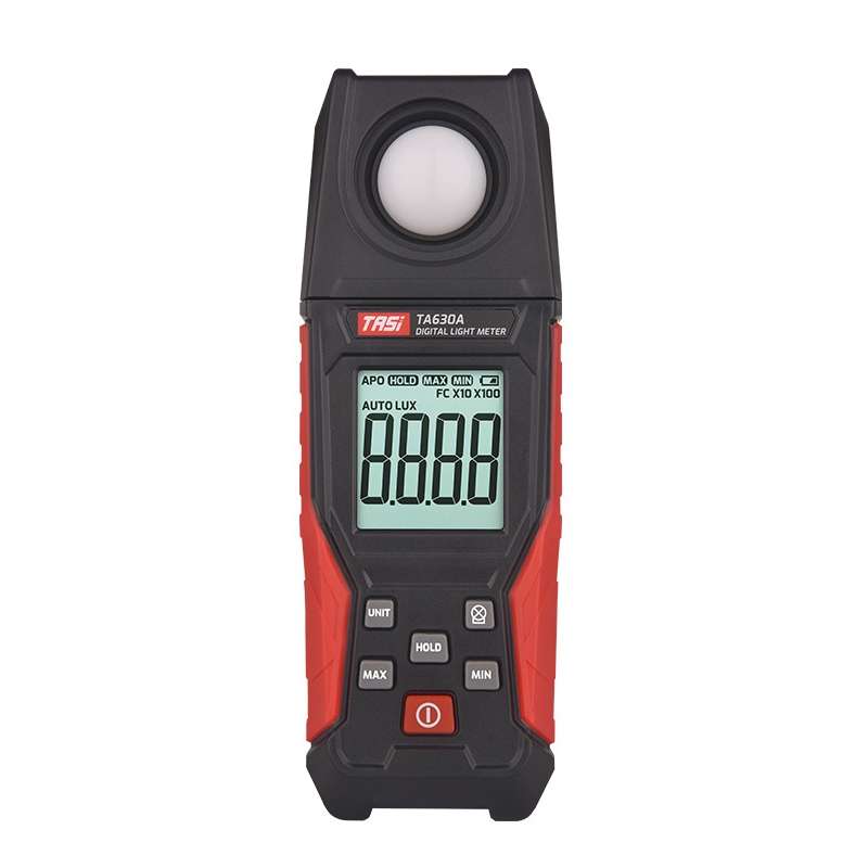 TASI TA630A Integrated Digital Light Meter Illuminance Lux Meter Backlight LCD Display 0.1-200000LUX