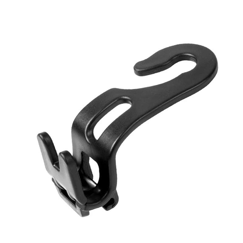 3pcs Car Foldable Hook Multifunctional Rear Seat Phone Holder(Black)