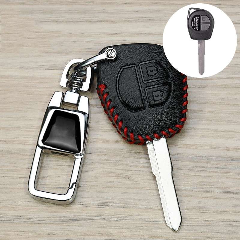 For Suzuki D Car Key Cover Multifunctional Keychain Anti-lost Number Plate