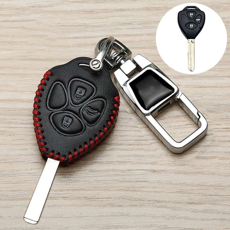 For Toyota Car Key Cover Multifunctional Keychain Anti-lost Number Plate, Style: H