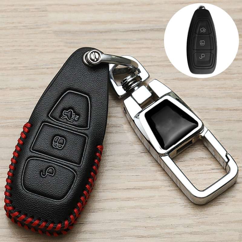 For Ford Car Key Cover Keychain Anti-lost Number Plate, Style: E