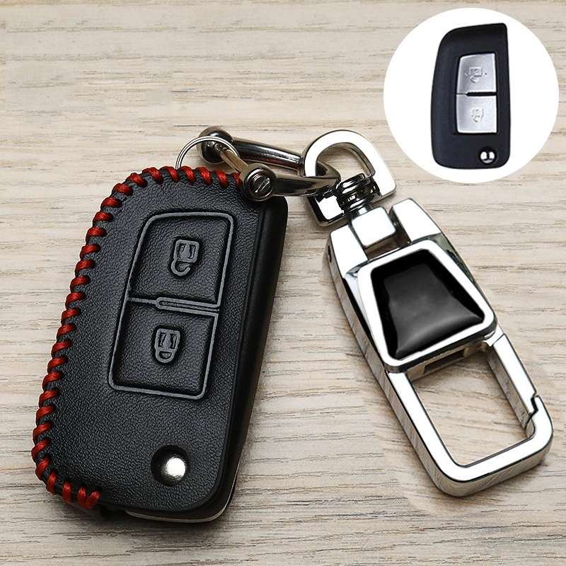 For Nissan Car Key Cover Keychain Anti-lost Number Plate, Style: E