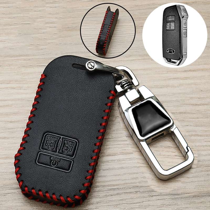 For Kia Car Key Cover Multifunctional Keychain Anti-lost Number Plate, Style: G