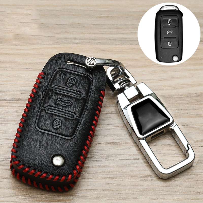 For Volkswagen Key Cover Multifunctional Keychain Anti-lost Number Plate, Style: E