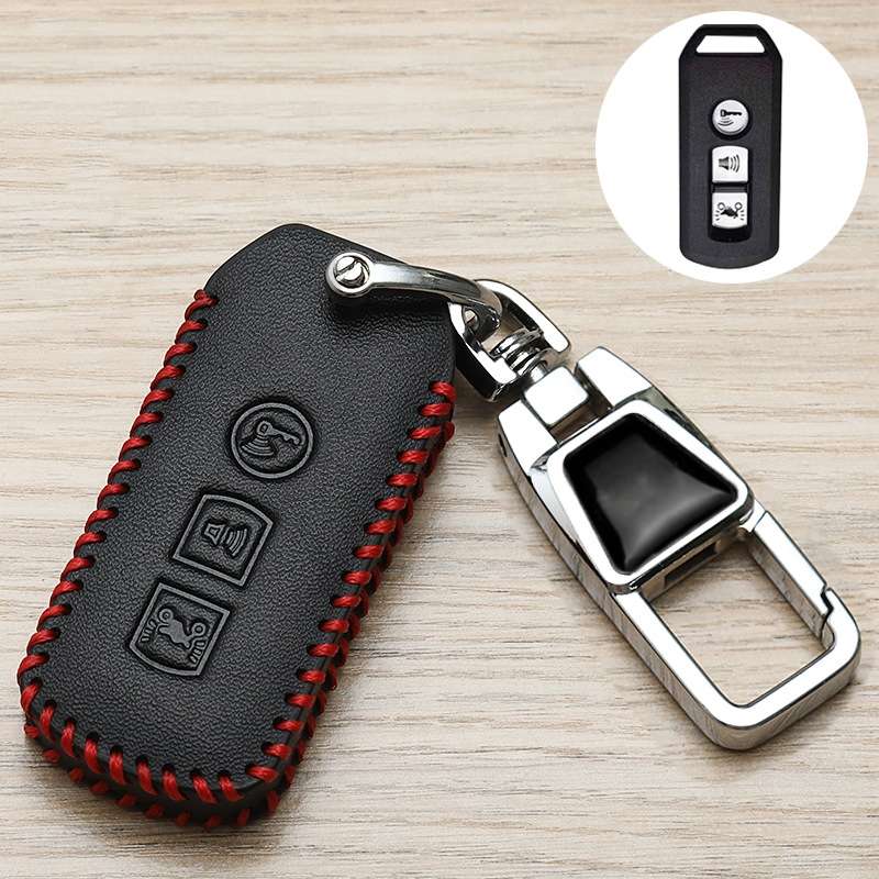 For Honda Motorcycle Key Cover Multifunctional Keychain Anti-lost Number Plate(B)