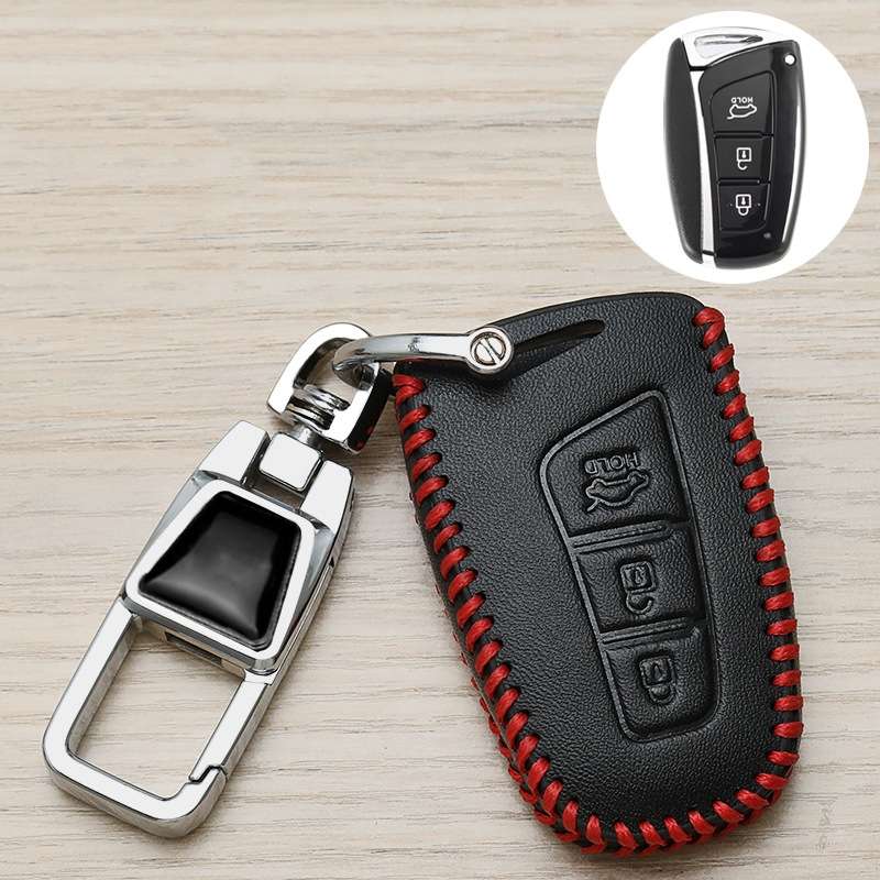 For Hyundai Car Key Cover Multifunctional Keychains Anti-lost Number Plates, Style: L