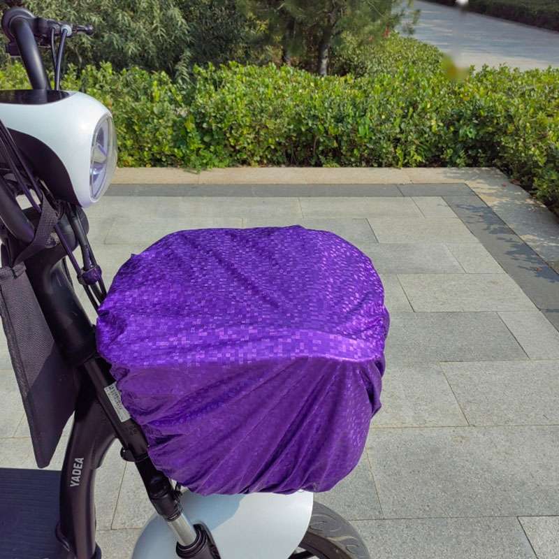 Battery Car Front Basket Rain Cover Bicycle Basket Waterproof Bag Universal, Size: Super Large