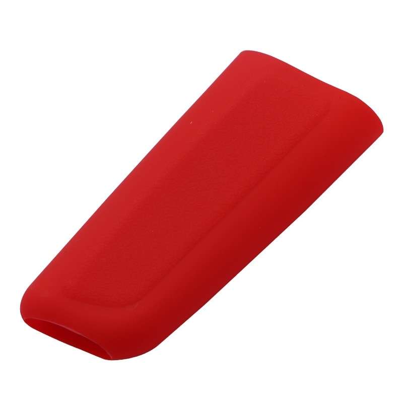 Automotive Silicone Manual Automatic Shift Lever Protective Cover, Size: Handbrake Red
