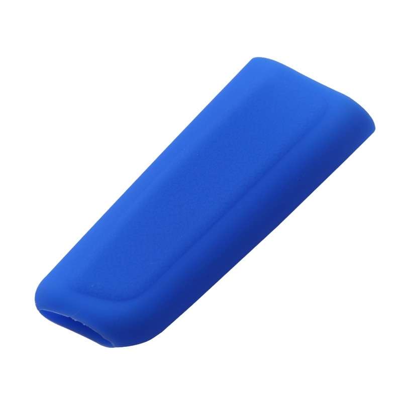 Automotive Silicone Manual Automatic Shift Lever Protective Cover, Size: Handbrake Blue