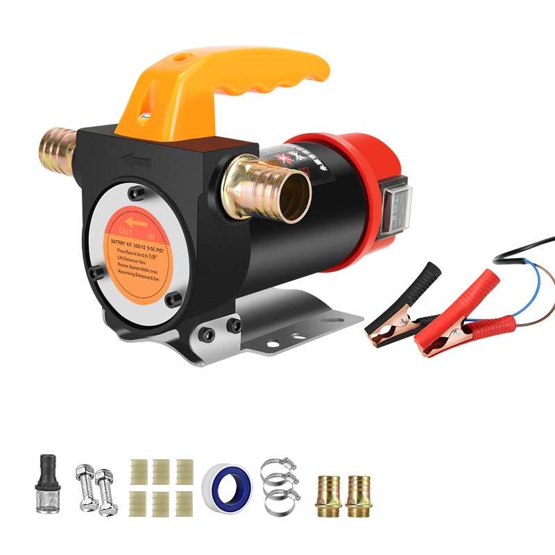 Small Portable Diesel Electric Self-Priming Oil Pump, Voltage: 12v Single Turn