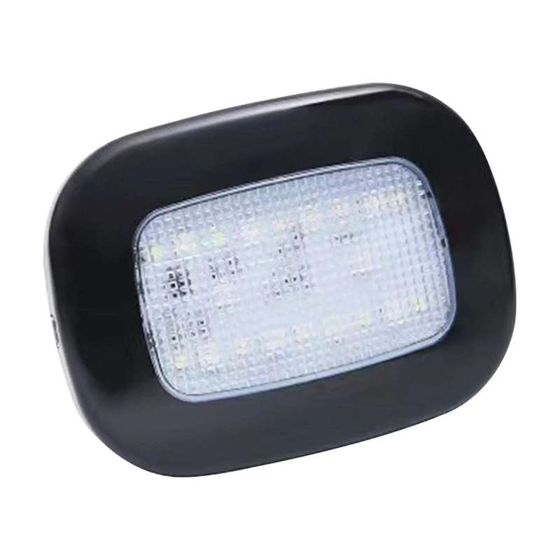 Car USB Charging Strong Magnetic Roof Reading LED Light(Beige)