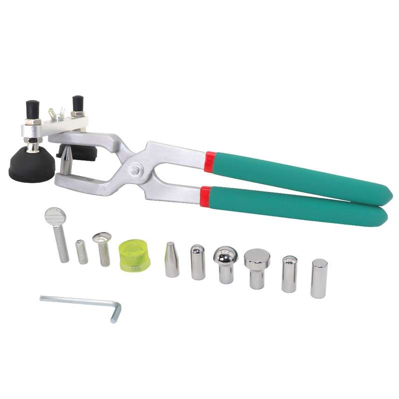 Car Dent Repair Crimping Pliers Door Edge Dent Repair Tool(Silver)