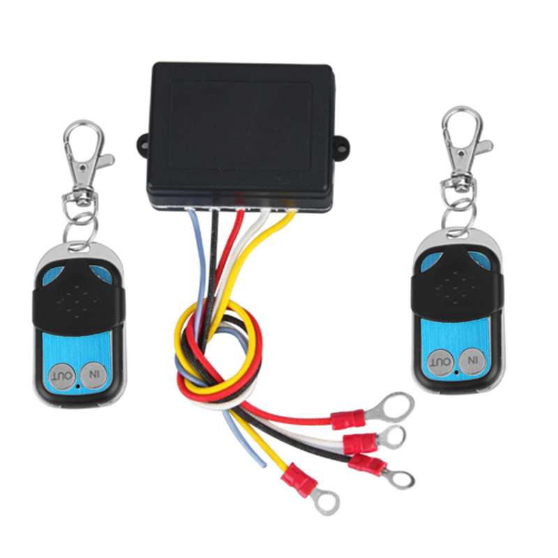 Car Electric Winch Relay Wireless Switch Controller, Specification: 2 Remote Control