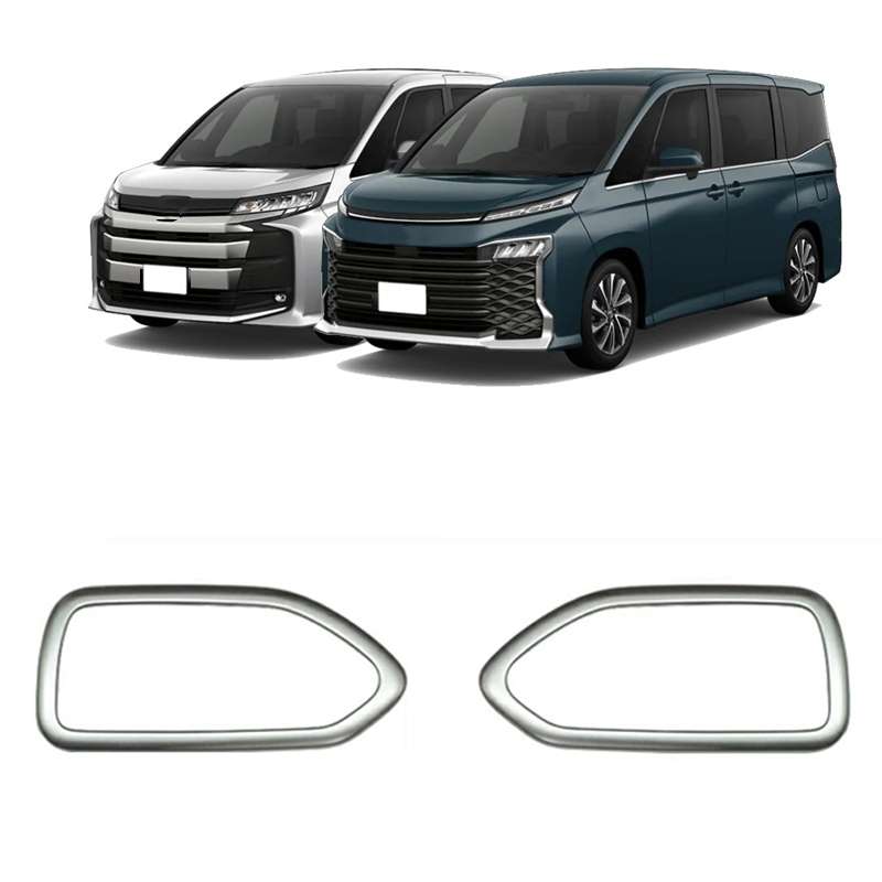 For Toyota 2022 VOXY/NOAH 90 Series Right-hand Drive Door Handle Patch Frame(Matte Silver)