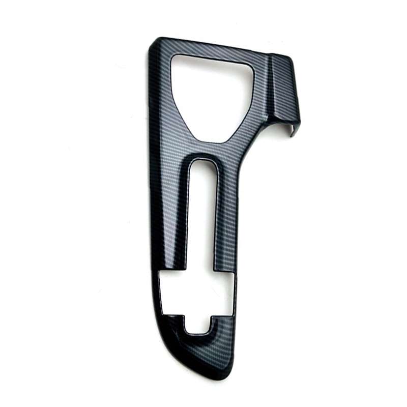 For 2023 Toyota Crown Center Control Gear Decorative Bright Frame, Size: Left-hand Drive(Carbon Fibe
