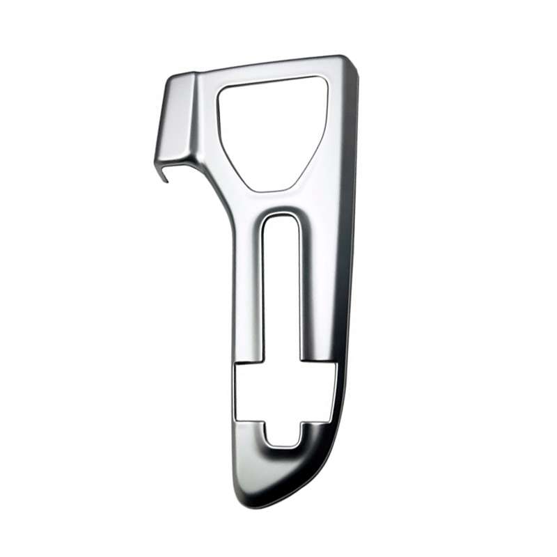 For 2023 Toyota Crown Center Control Gear Decorative Bright Frame, Size: Right-hand Drive(Silver)