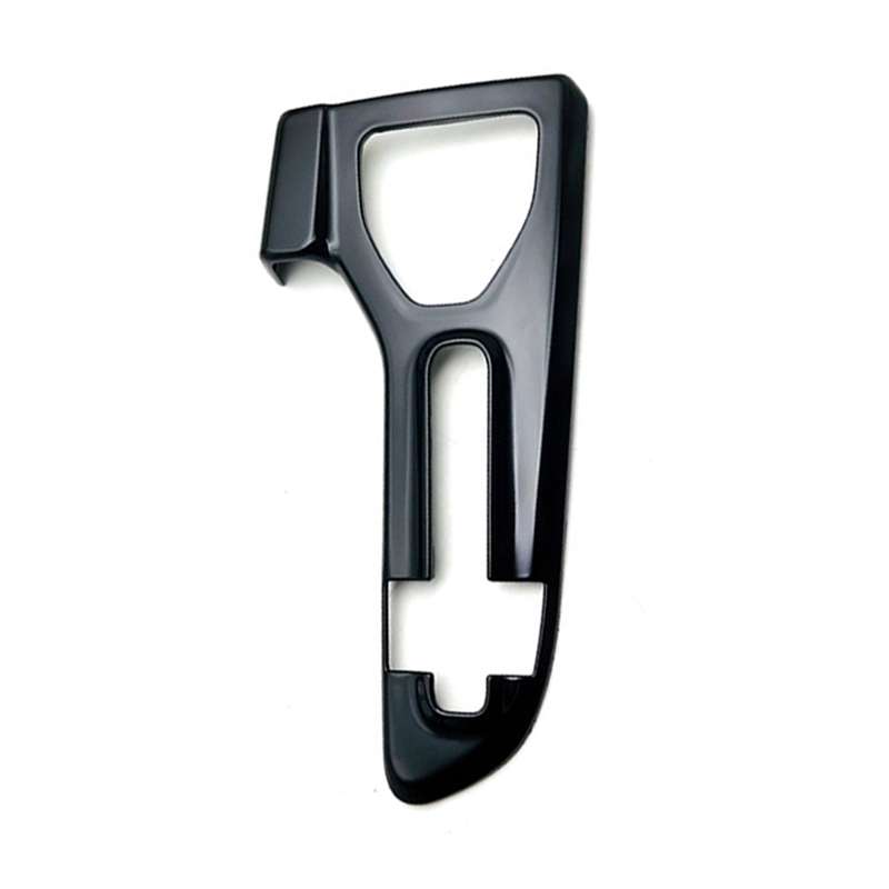 For 2023 Toyota Crown Center Control Gear Decorative Bright Frame, Size: Right-hand Drive(Black)