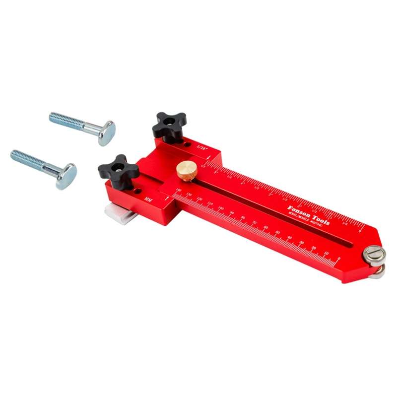 Fonson Woodworking Roller Table Saw Thin Cutting Board Guide Stopper, Model: GD704C