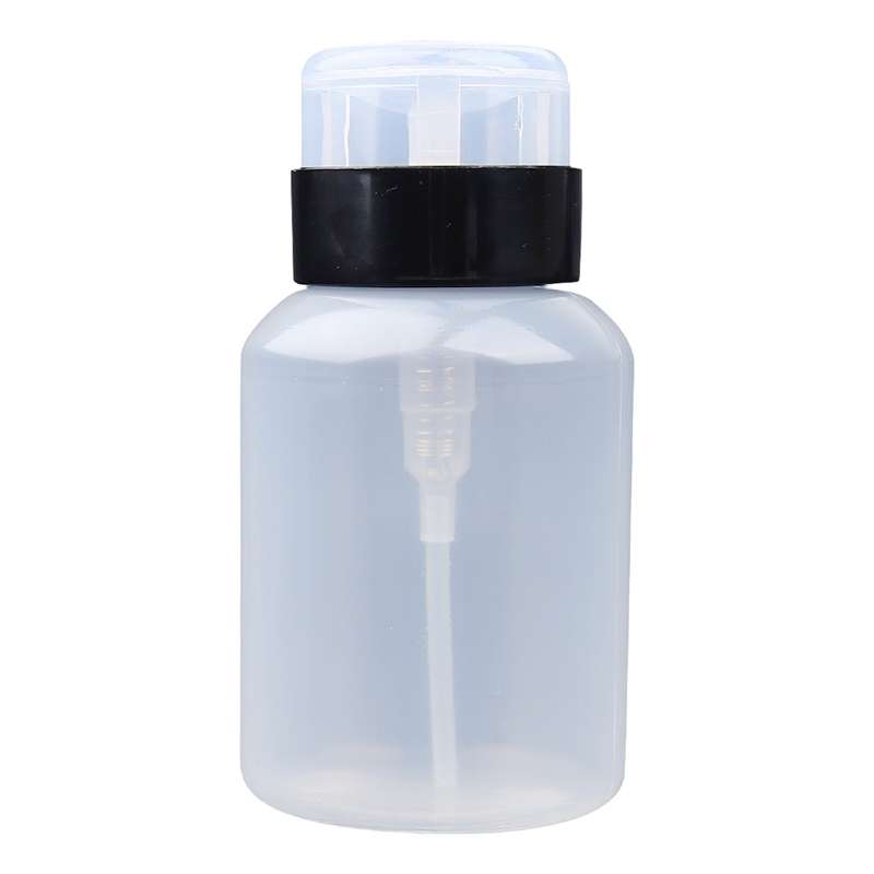 250ml Portable Leak-Proof Alcohol Bottle With Lock Household Cleaning Volumetric Empty Bottle