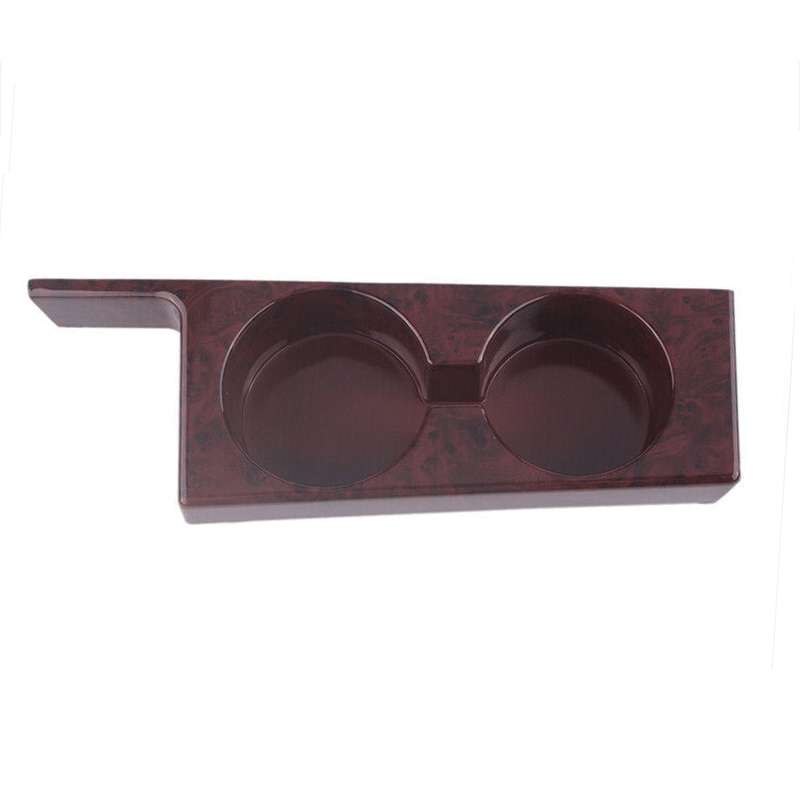 For BMW 5 Series E39/528i/530i/M5 Left-hand Drive Car Central Control Cup Holder, Color: Rosewood Co