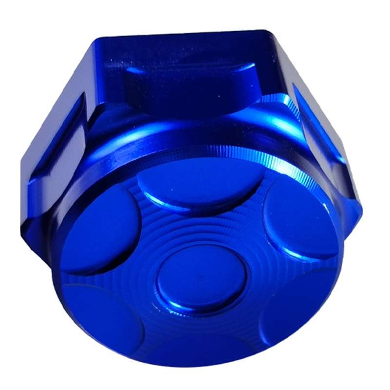 Motorcycle Light Bee Uplink Screws Uplink Modification Screws Decorative Cover(Blue)