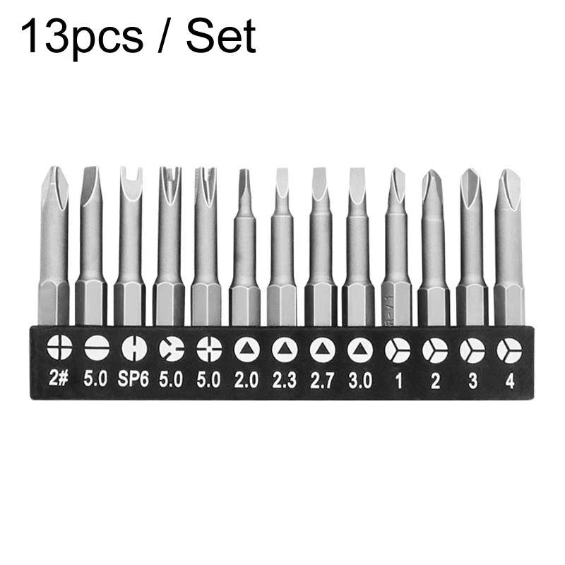 13pcs / Set Profile Bit Chrome Vanadium Steel Bit Set Appliance Repair Electrical Drill Accessories