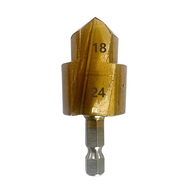 Hexagonal Shank PPR Step Drill Bits Leak Repairing And Connecting Tools, Model: #25
