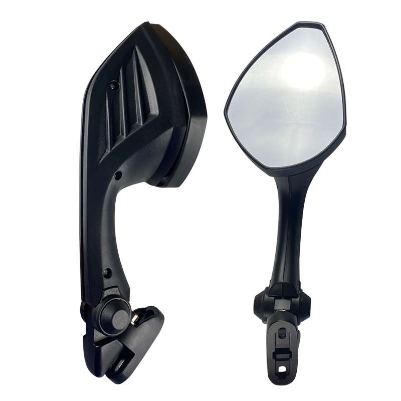 Motorcycle Modification Reversing Mirror Accessories For Kawasaki(Black)