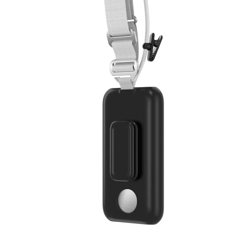 For Apple Vision Pro Battery PC Case Holder With Belt Clip And Shoulder Strap VR Headset Accessory(B