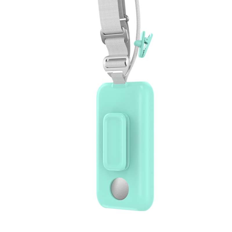 For Apple Vision Pro Battery PC Case Holder With Belt Clip And Shoulder Strap VR Headset Accessory(B