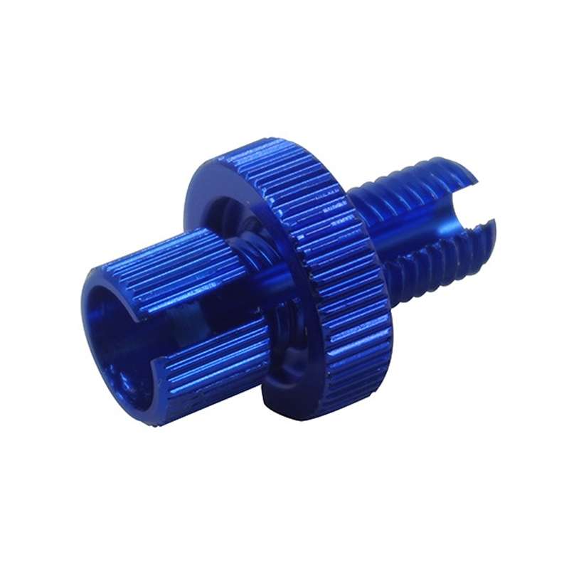 Motorcycle Electric Vehicle Front And Rear Pump Brakes Adjustment Screw(Blue)