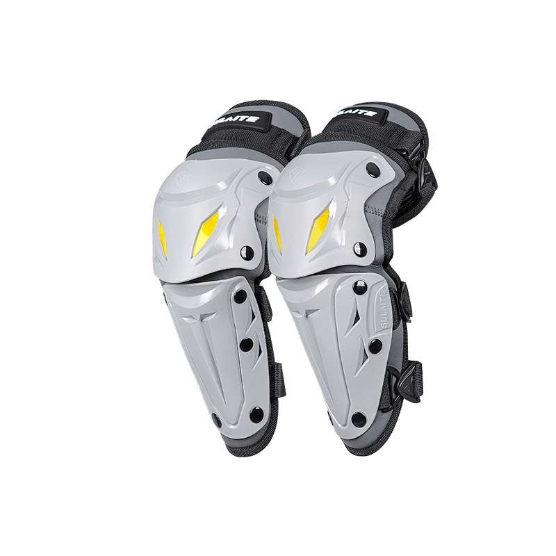 SULAITE Motorcycle Outdoor Riding Breathable Protective Equipment, Color: 2pcs /Set Elbow Pads Gray