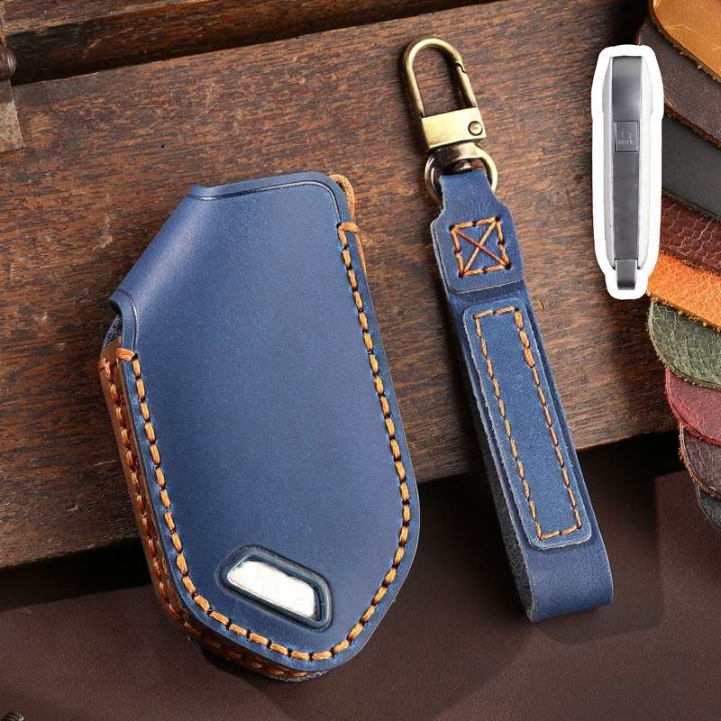 For Kia 2024 Hallmo Car Key Protective Cover, Color: 5 Keys Blue