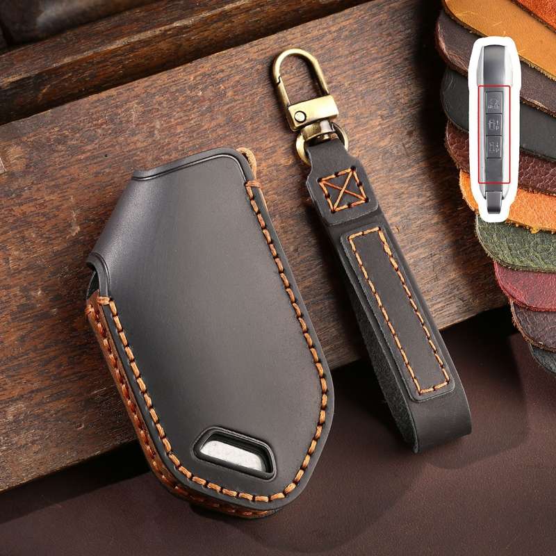 For Kia 2024 Hallmo Car Key Protective Cover, Color: 7 Keys Black
