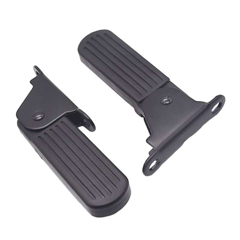 Electric Vehicle Folding Front Footrest Electric Moped Front Pedal, Model: 5cm Nylon