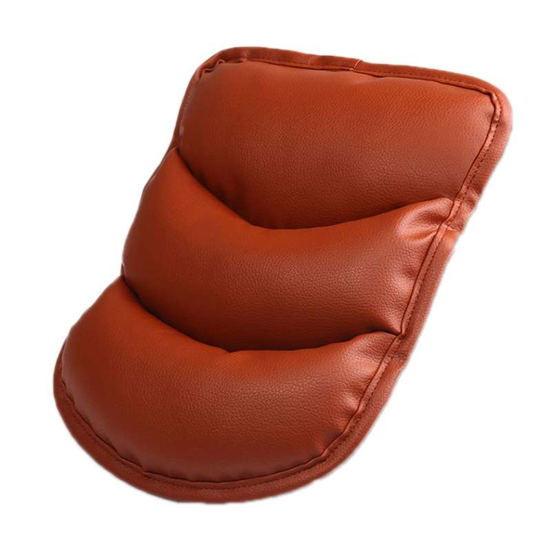 Car Armrest Heightening Pad PU Leather Interior(Random Color Delivery)