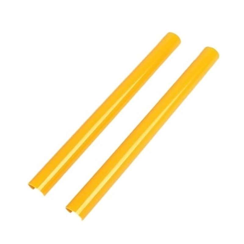 For BMW Bumper Color Change Silicone Decorative Strip, Color: Yellow A