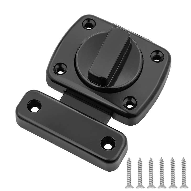 Stainless Steel Rotate Bolt Latch Anti-Theft Security Bathroom Door Lock Spring Latch, Specific
