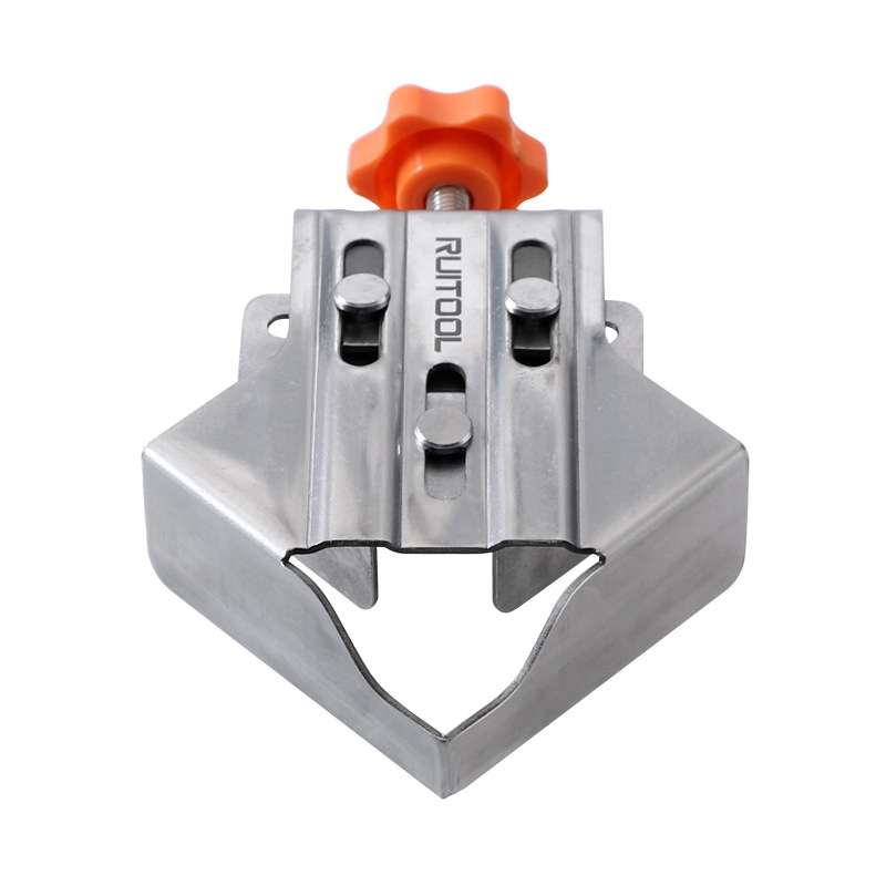 RUITOOL Woodworking Quick Splicing Positioner Stainless Steel Right Angle Fixing Clip, Model: Closed